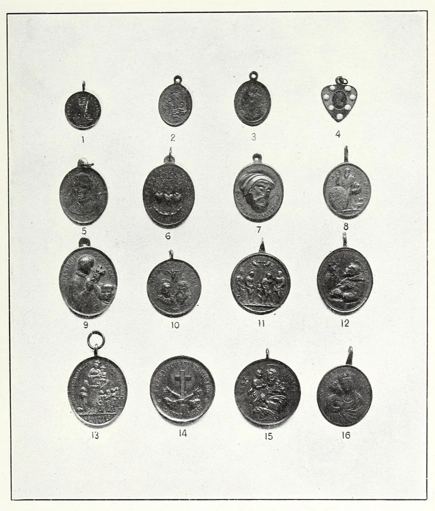 An illustration from Descriptive catalogue of the collection of ecclesiastical art in the United States National Museum, 1919, leaf 97