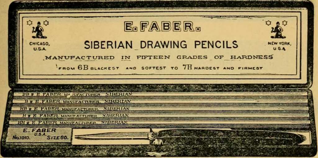 An illustration from Descriptive catalogue of artists' materials, draughting papers, tracing cloth, and mathematical instruments., 1898, leaf 103