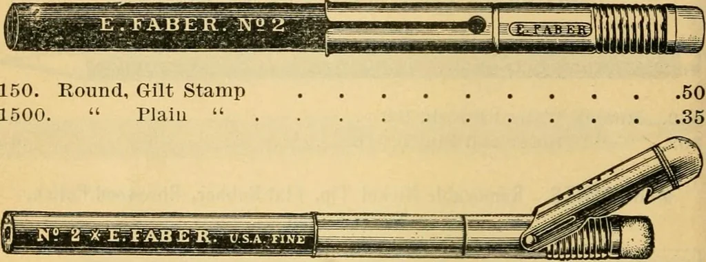 An illustration from Descriptive catalogue of artists' materials, draughting papers, tracing cloth, and mathematical instruments., 1898, leaf 110
