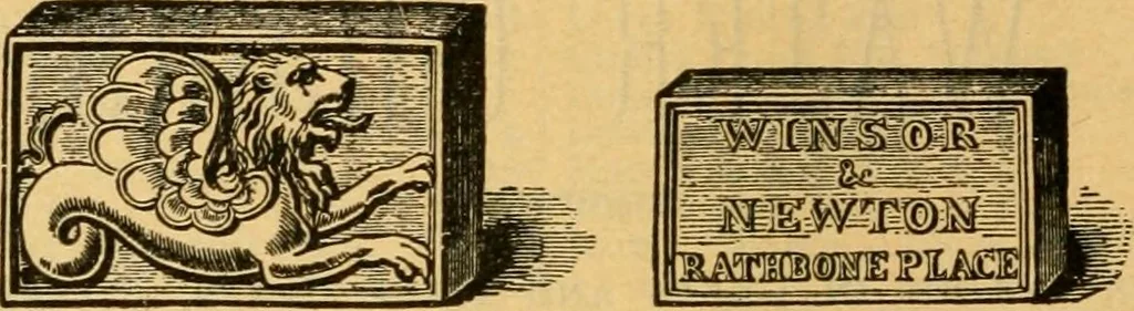 An illustration from Descriptive catalogue of artists' materials, draughting papers, tracing cloth, and mathematical instruments., 1898, leaf 12