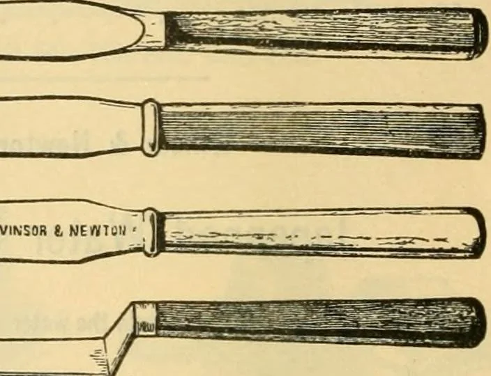 An illustration from Descriptive catalogue of artists' materials, draughting papers, tracing cloth, and mathematical instruments., 1898, leaf 134