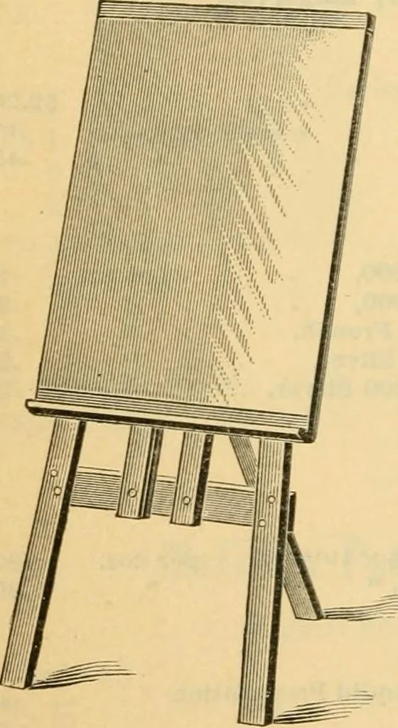 An illustration from Descriptive catalogue of artists' materials, draughting papers, tracing cloth, and mathematical instruments., 1898, leaf 138