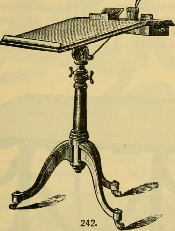 An illustration from Descriptive catalogue of artists' materials, draughting papers, tracing cloth, and mathematical instruments., 1898, leaf 149