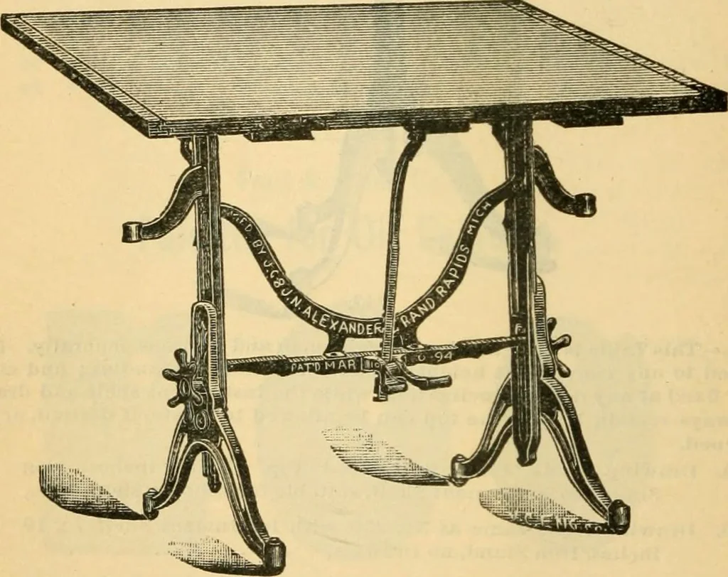 An illustration from Descriptive catalogue of artists' materials, draughting papers, tracing cloth, and mathematical instruments., 1898, leaf 150