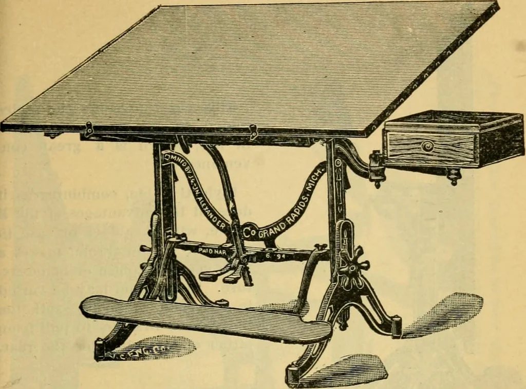 An illustration from Descriptive catalogue of artists' materials, draughting papers, tracing cloth, and mathematical instruments., 1898, leaf 151