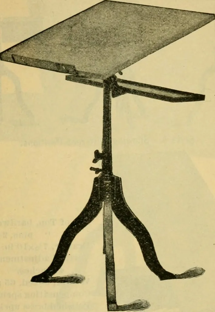 An illustration from Descriptive catalogue of artists' materials, draughting papers, tracing cloth, and mathematical instruments., 1898, leaf 159