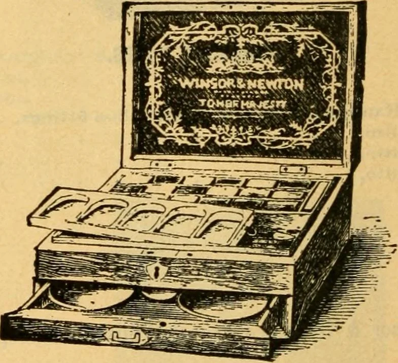 An illustration from Descriptive catalogue of artists' materials, draughting papers, tracing cloth, and mathematical instruments., 1898, leaf 16