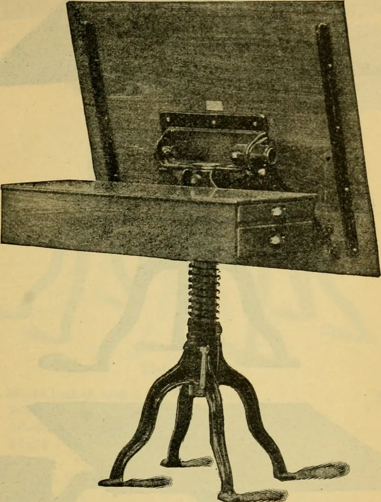 An illustration from Descriptive catalogue of artists' materials, draughting papers, tracing cloth, and mathematical instruments., 1898, leaf 161