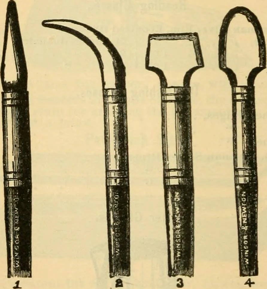 An illustration from Descriptive catalogue of artists' materials, draughting papers, tracing cloth, and mathematical instruments., 1898, leaf 178