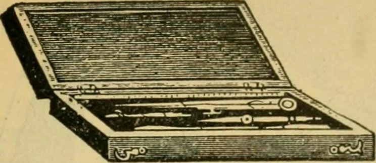 An illustration from Descriptive catalogue of artists' materials, draughting papers, tracing cloth, and mathematical instruments., 1898, leaf 205