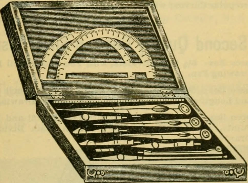 An illustration from Descriptive catalogue of artists' materials, draughting papers, tracing cloth, and mathematical instruments., 1898, leaf 205