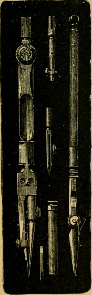 An illustration from Descriptive catalogue of artists' materials, draughting papers, tracing cloth, and mathematical instruments., 1898, leaf 211