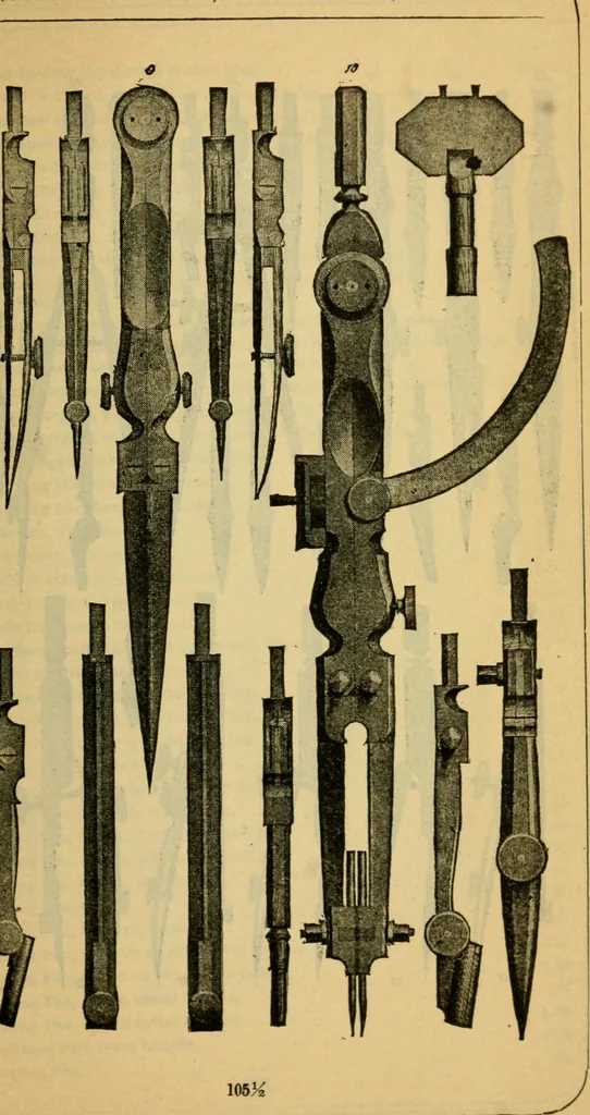 An illustration from Descriptive catalogue of artists' materials, draughting papers, tracing cloth, and mathematical instruments., 1898, leaf 219