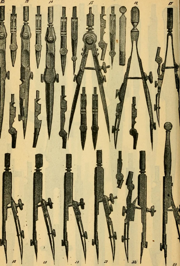 An illustration from Descriptive catalogue of artists' materials, draughting papers, tracing cloth, and mathematical instruments., 1898, leaf 220