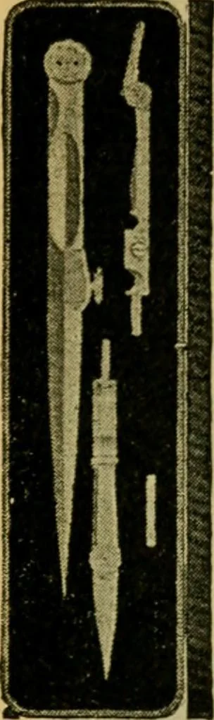 An illustration from Descriptive catalogue of artists' materials, draughting papers, tracing cloth, and mathematical instruments., 1898, leaf 229