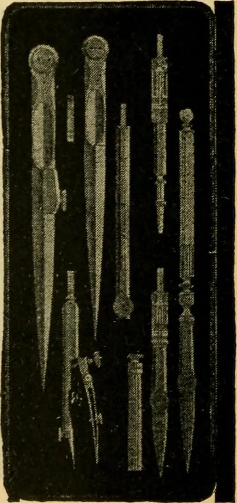 An illustration from Descriptive catalogue of artists' materials, draughting papers, tracing cloth, and mathematical instruments., 1898, leaf 230