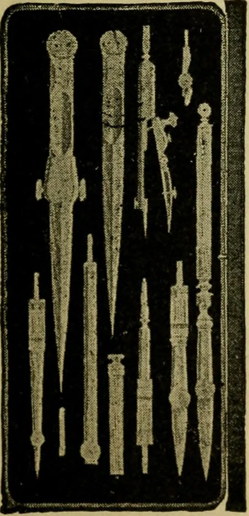 An illustration from Descriptive catalogue of artists' materials, draughting papers, tracing cloth, and mathematical instruments., 1898, leaf 231