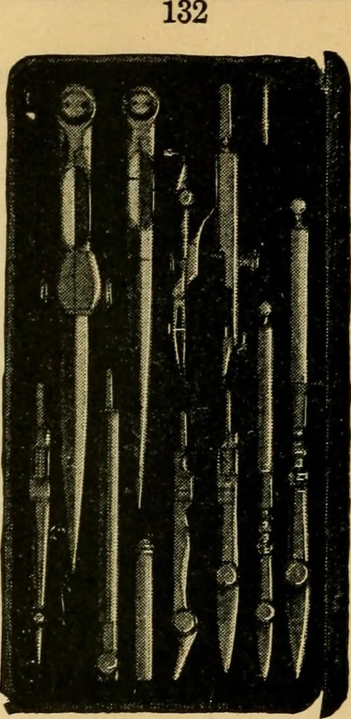 An illustration from Descriptive catalogue of artists' materials, draughting papers, tracing cloth, and mathematical instruments., 1898, leaf 238