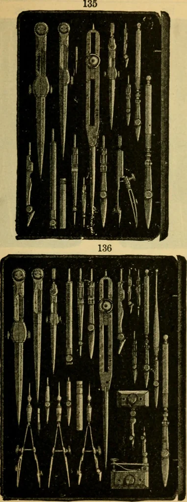 An illustration from Descriptive catalogue of artists' materials, draughting papers, tracing cloth, and mathematical instruments., 1898, leaf 239