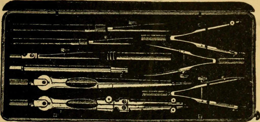 An illustration from Descriptive catalogue of artists' materials, draughting papers, tracing cloth, and mathematical instruments., 1898, leaf 249