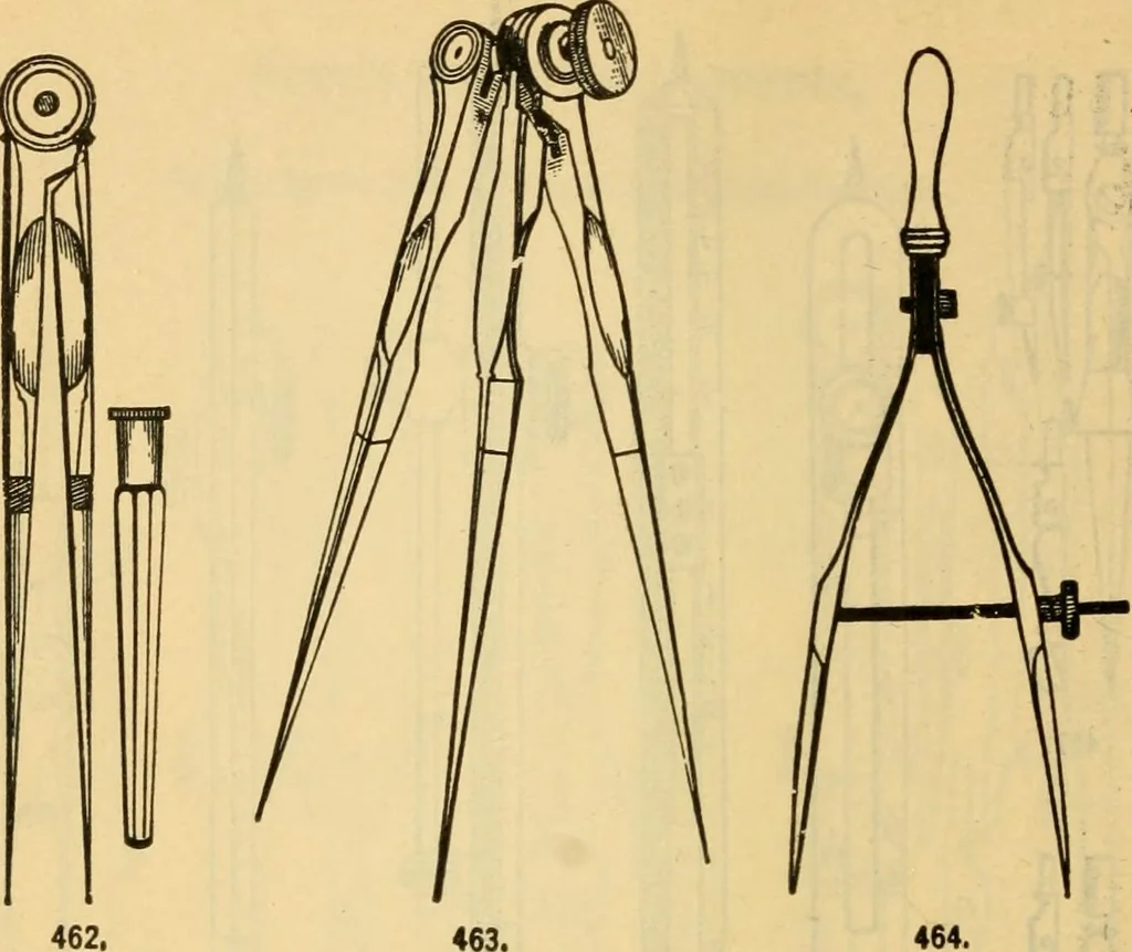 An illustration from Descriptive catalogue of artists' materials, draughting papers, tracing cloth, and mathematical instruments., 1898, leaf 252
