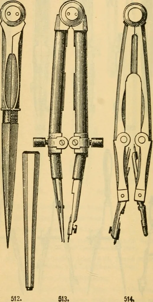 An illustration from Descriptive catalogue of artists' materials, draughting papers, tracing cloth, and mathematical instruments., 1898, leaf 258