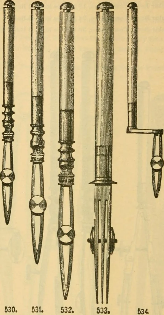 An illustration from Descriptive catalogue of artists' materials, draughting papers, tracing cloth, and mathematical instruments., 1898, leaf 260