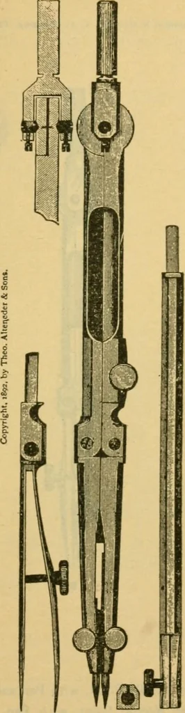 An illustration from Descriptive catalogue of artists' materials, draughting papers, tracing cloth, and mathematical instruments., 1898, leaf 261