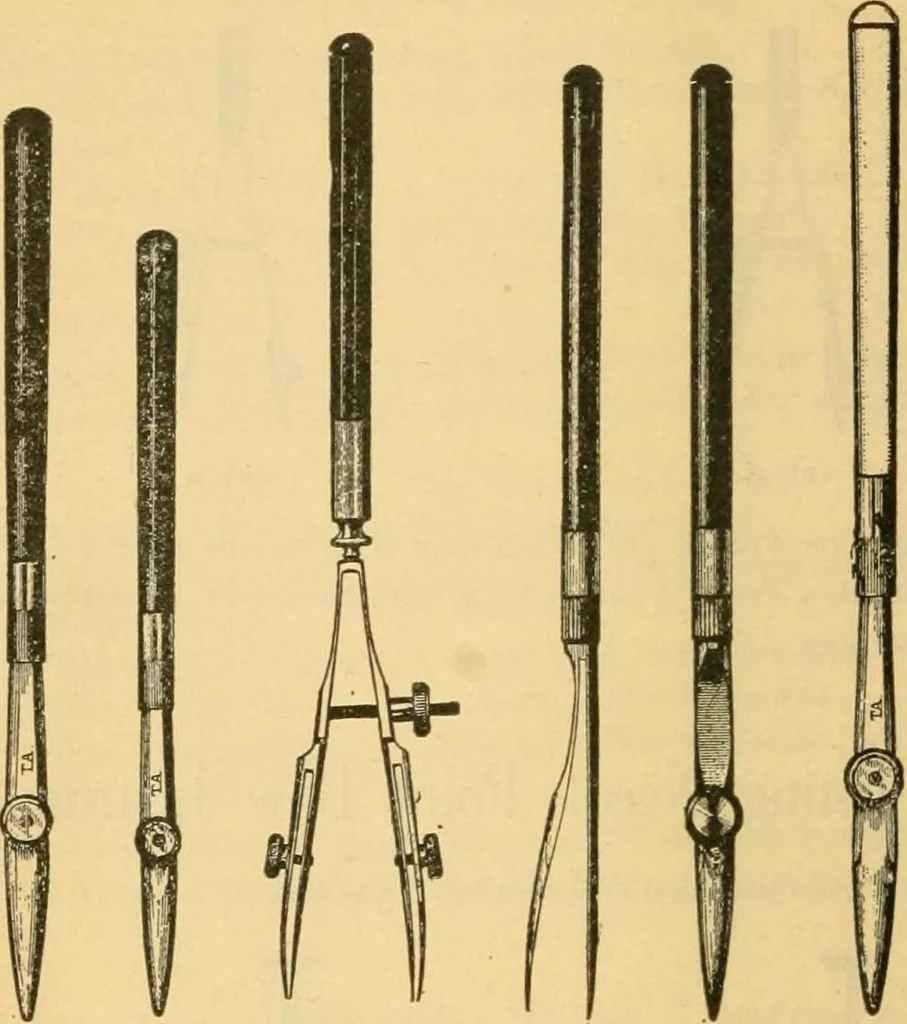 An illustration from Descriptive catalogue of artists' materials, draughting papers, tracing cloth, and mathematical instruments., 1898, leaf 270