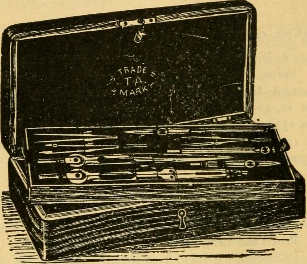 An illustration from Descriptive catalogue of artists' materials, draughting papers, tracing cloth, and mathematical instruments., 1898, leaf 286