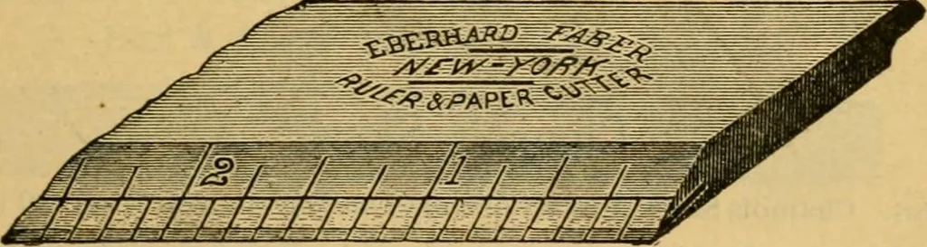 An illustration from Descriptive catalogue of artists' materials, draughting papers, tracing cloth, and mathematical instruments., 1898, leaf 321