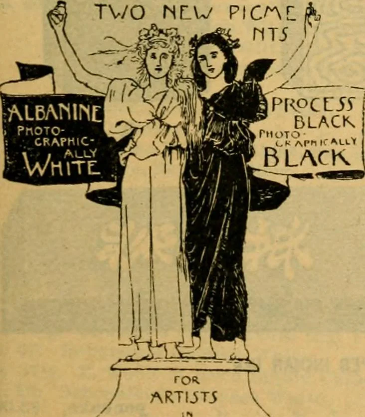 An illustration from Descriptive catalogue of artists' materials, draughting papers, tracing cloth, and mathematical instruments., 1898, leaf 33