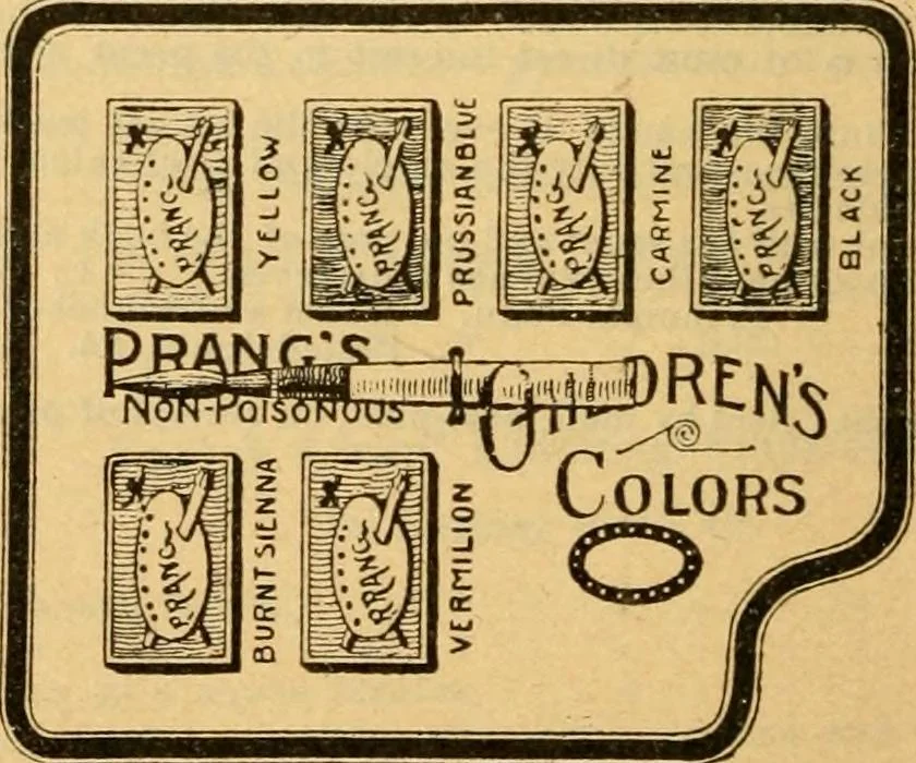 An illustration from Descriptive catalogue of artists' materials, draughting papers, tracing cloth, and mathematical instruments., 1898, leaf 336