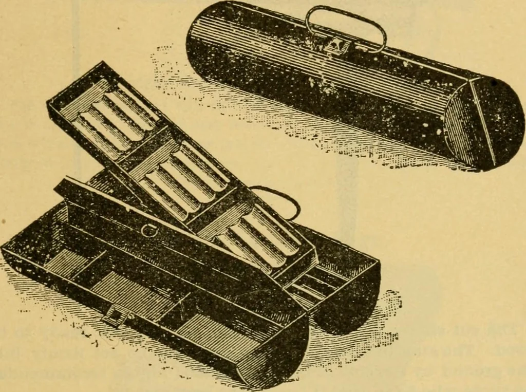 An illustration from Descriptive catalogue of artists' materials, draughting papers, tracing cloth, and mathematical instruments., 1898, leaf 373
