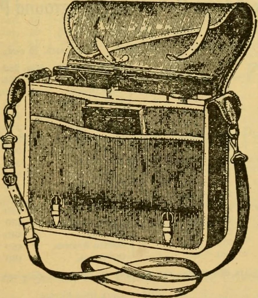 An illustration from Descriptive catalogue of artists' materials, draughting papers, tracing cloth, and mathematical instruments., 1898, leaf 375