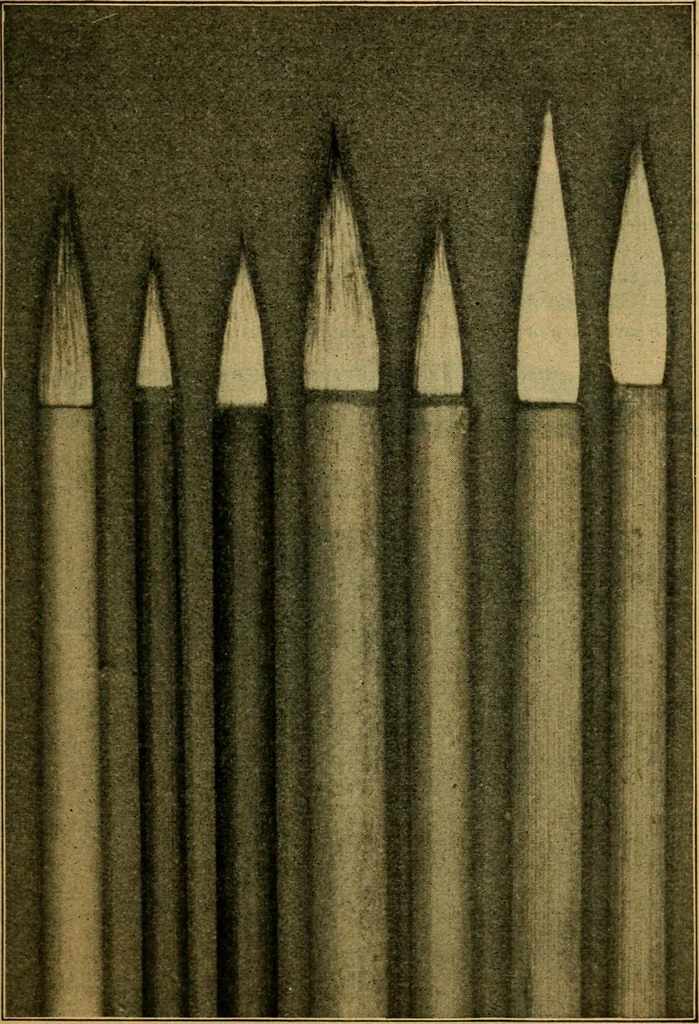 An illustration from Descriptive catalogue of artists' materials, draughting papers, tracing cloth, and mathematical instruments., 1898, leaf 71