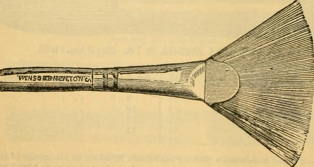 An illustration from Descriptive catalogue of artists' materials, draughting papers, tracing cloth, and mathematical instruments., 1898, leaf 80