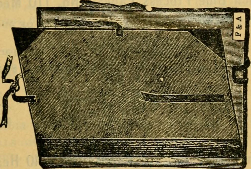 An illustration from Descriptive catalogue of artists' materials, draughting papers, tracing cloth, and mathematical instruments., 1898, leaf 87