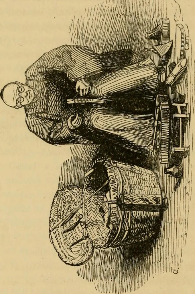 An illustration from A descriptive catalogue of the Chinese Collection now exhibiting at St. George's Place, Hyde Park Corner, London : with condensed accounts of the genius, government, history, literature, agriculture, arts, trade, manners, customs and social life of the people of the celestial empire, 1842, leaf 42