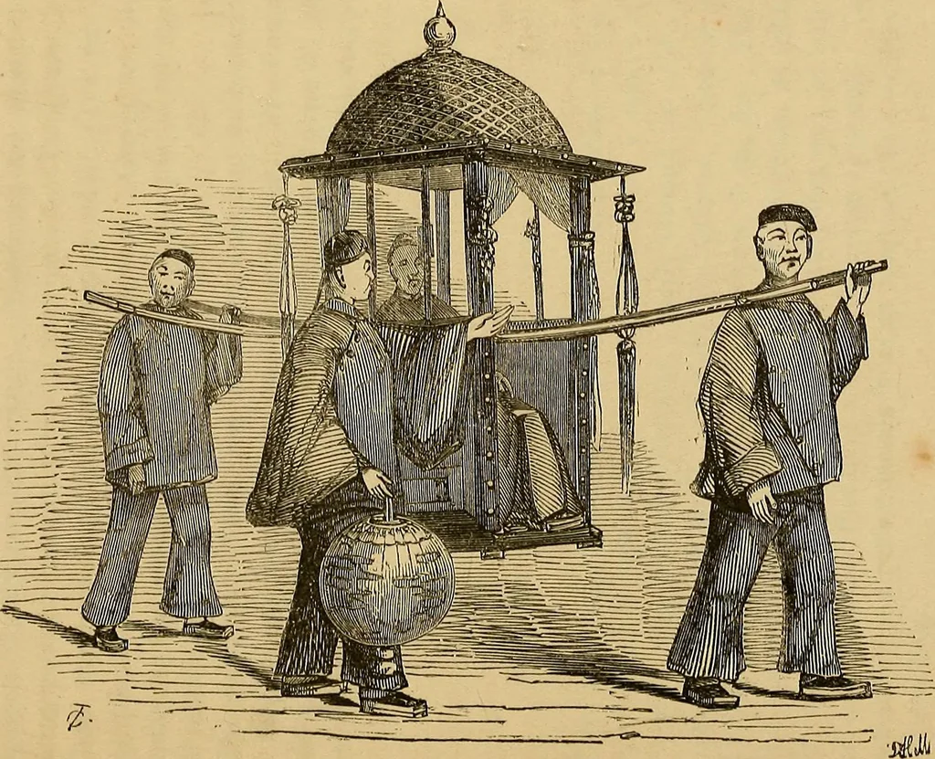 An illustration from A descriptive catalogue of the Chinese Collection now exhibiting at St. George's Place, Hyde Park Corner, London : with condensed accounts of the genius, government, history, literature, agriculture, arts, trade, manners, customs and social life of the people of the celestial empire, 1842, leaf 51