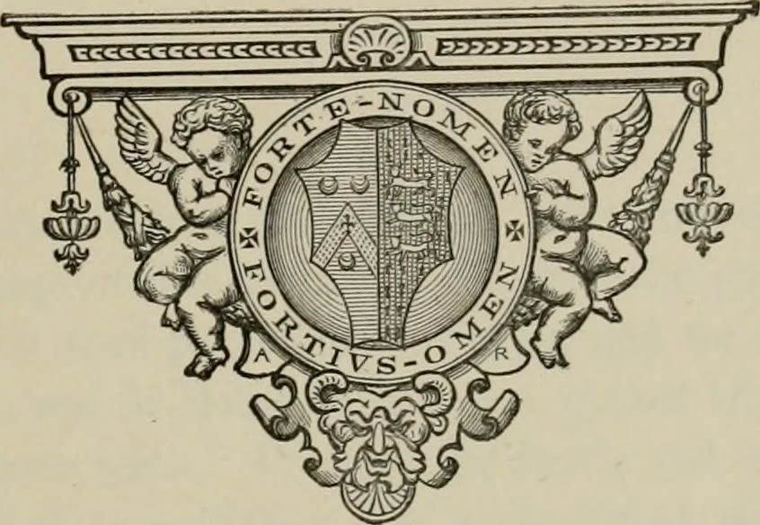 An illustration from A descriptive catalogue of the maiolica, Hispano-Moresco, Persian, Damascus, and Rhodian wares in the South Kensington Museum : with historical notes, marks, & monograms, 1873, leaf 111