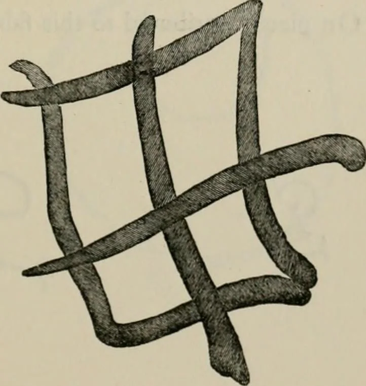 An illustration from A descriptive catalogue of the maiolica, Hispano-Moresco, Persian, Damascus, and Rhodian wares in the South Kensington Museum : with historical notes, marks, & monograms, 1873, leaf 247