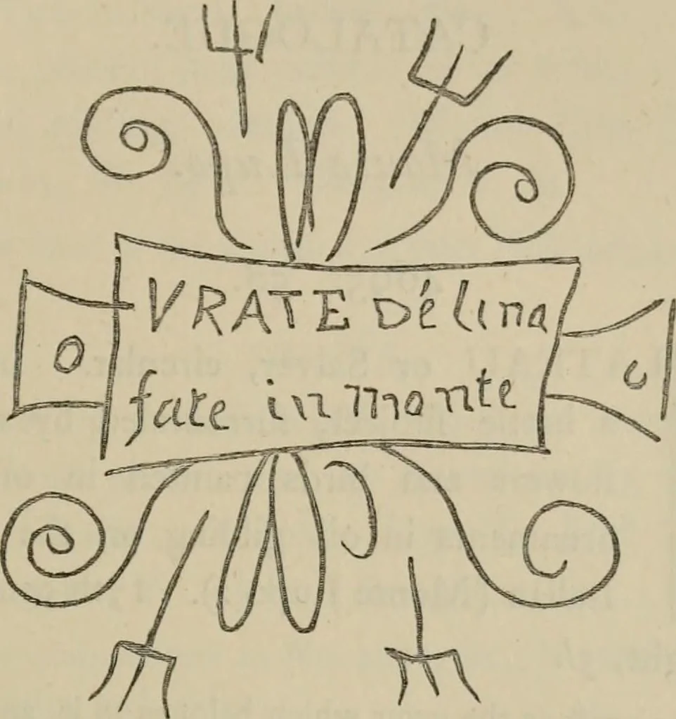 An illustration from A descriptive catalogue of the maiolica, Hispano-Moresco, Persian, Damascus, and Rhodian wares in the South Kensington Museum : with historical notes, marks, & monograms, 1873, leaf 303