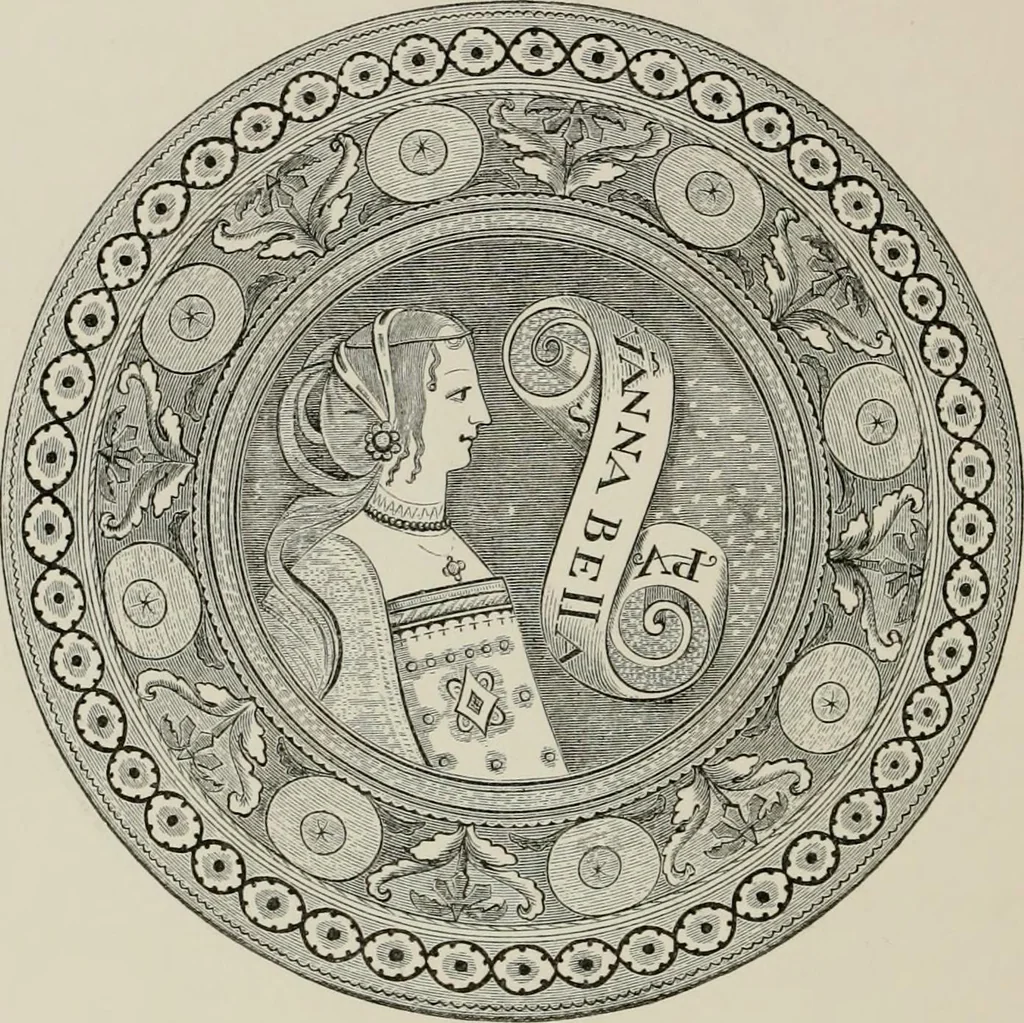 An illustration from A descriptive catalogue of the maiolica, Hispano-Moresco, Persian, Damascus, and Rhodian wares in the South Kensington Museum : with historical notes, marks, & monograms, 1873, leaf 330