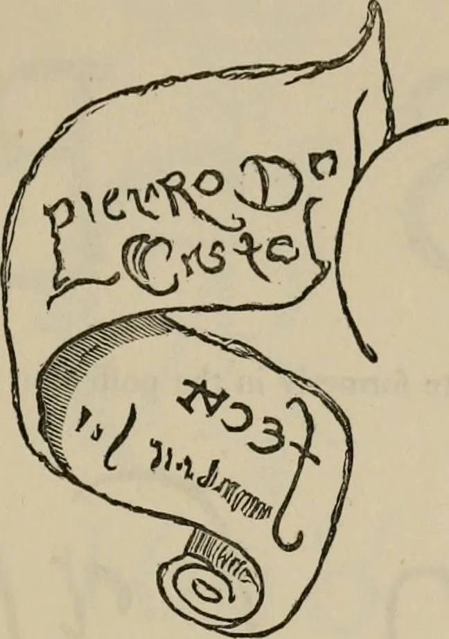An illustration from A descriptive catalogue of the maiolica, Hispano-Moresco, Persian, Damascus, and Rhodian wares in the South Kensington Museum : with historical notes, marks, & monograms, 1873, leaf 481