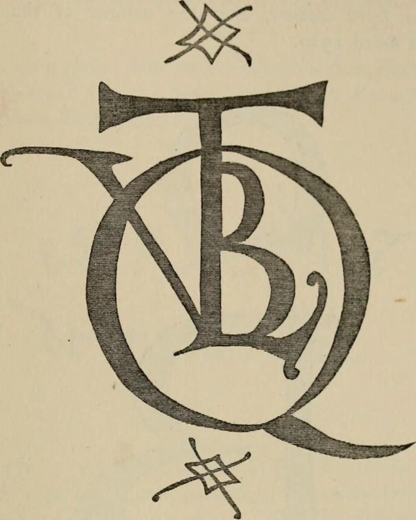An illustration from A descriptive catalogue of the maiolica, Hispano-Moresco, Persian, Damascus, and Rhodian wares in the South Kensington Museum : with historical notes, marks, & monograms, 1873, leaf 699