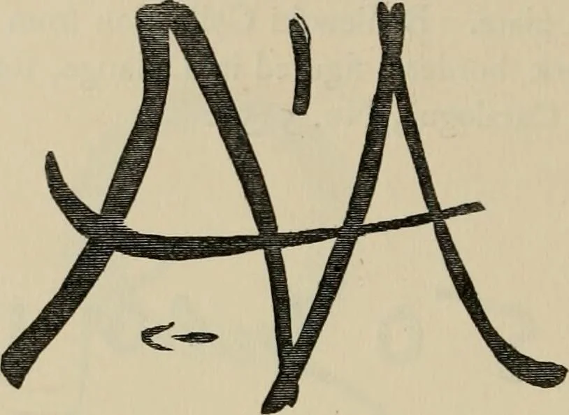 An illustration from A descriptive catalogue of the maiolica, Hispano-Moresco, Persian, Damascus, and Rhodian wares in the South Kensington Museum : with historical notes, marks, & monograms, 1873, leaf 702