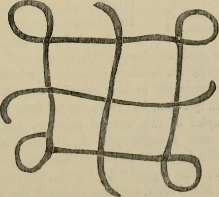 An illustration from A descriptive catalogue of the maiolica, Hispano-Moresco, Persian, Damascus, and Rhodian wares in the South Kensington Museum : with historical notes, marks, & monograms, 1873, leaf 717