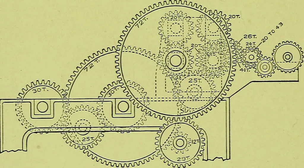 An illustration from Descriptive catalogue with directions for setting, care and use of combing machinery manufactured by the Whitin Machine Works : manufacturers of cotton machinery, Whitinsville, Mass., U.S.A, 1902, leaf 11