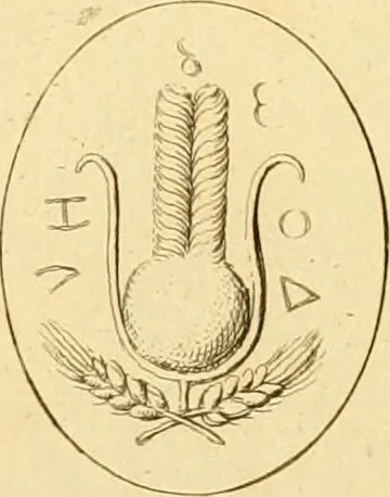 An illustration from A descriptive catalogue of a general collection of ancient and modern engraved gems, cameos as well as intaglios : taken from the most celebrated cabinets in Europe ; and cast in coloured pastes, white enamel, and sulphur, 1791, leaf 388